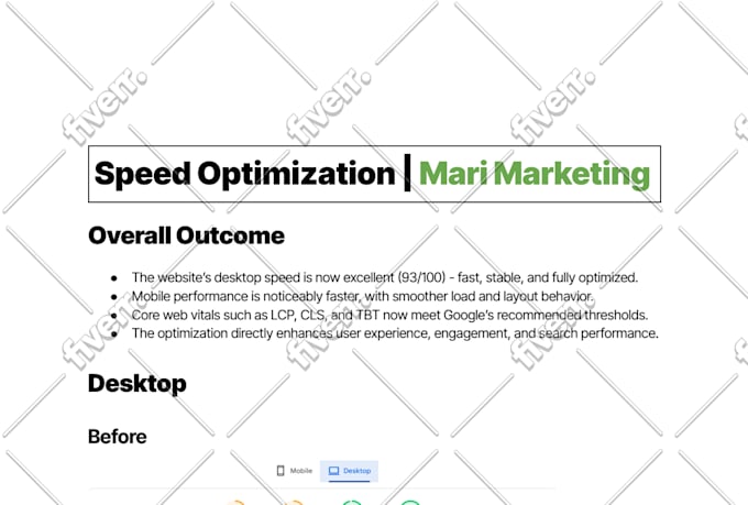 complete onpage seo technical optimization service of wordpress website