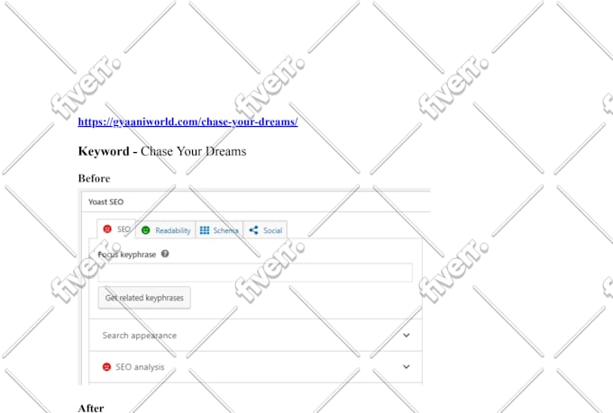 do wordpress on page SEO optimization with yoast, rankmath