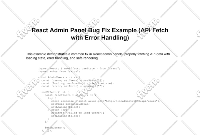 be your full stack react and node js developer for web applications