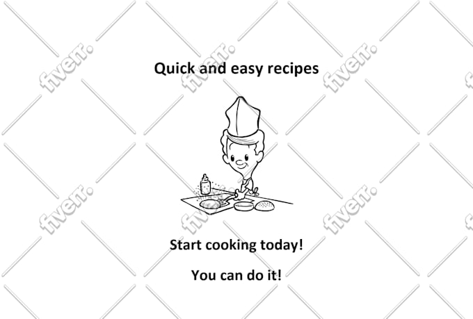 design and redesign recipes, flyers, brochure