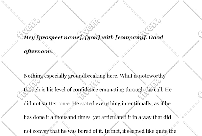 help with call script for sales appointments and retention