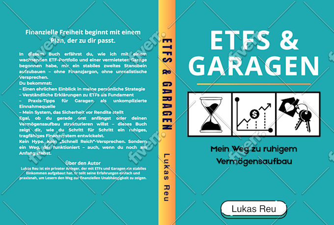 ich werde dein ebook oder printbuchcover designen
