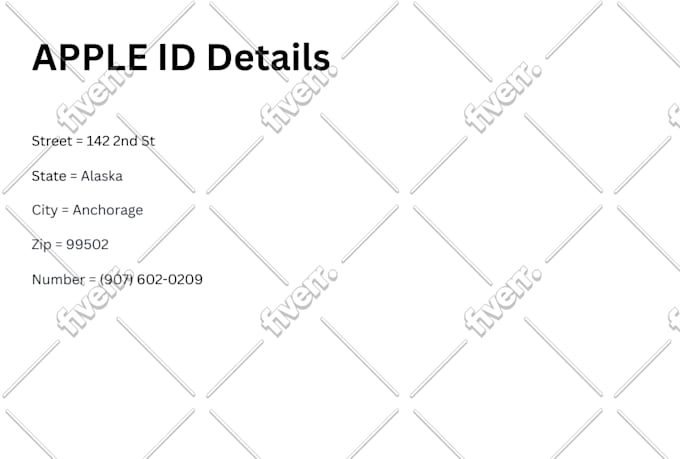 create a new apple id for you