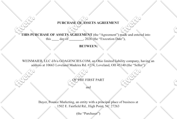 write legal contract, terms and condition, ndas and more