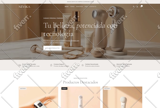 create shopify store or dropshipping store