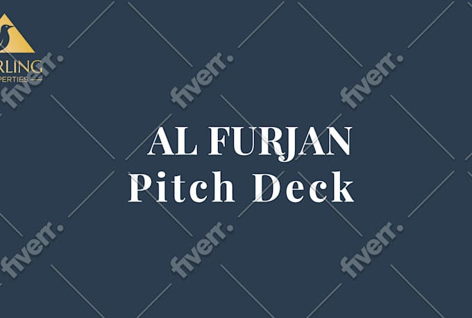design a professional investor pitch deck