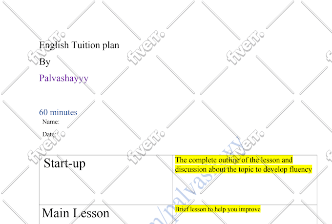 help you learn english or be your english tutor