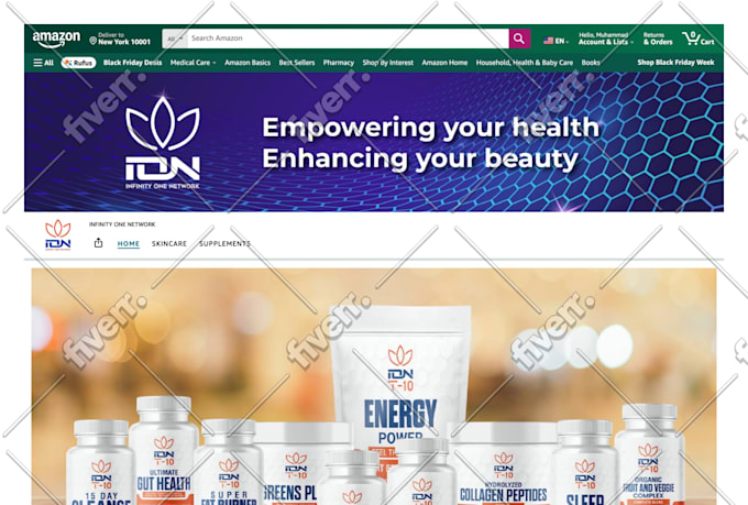 design amazon fba store setup create amazon storefront build amazon brand expert