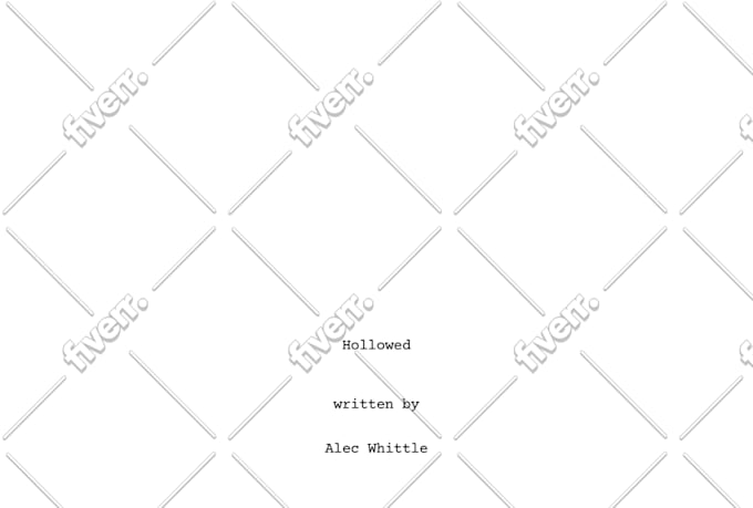 edit and rewrite your screenplay