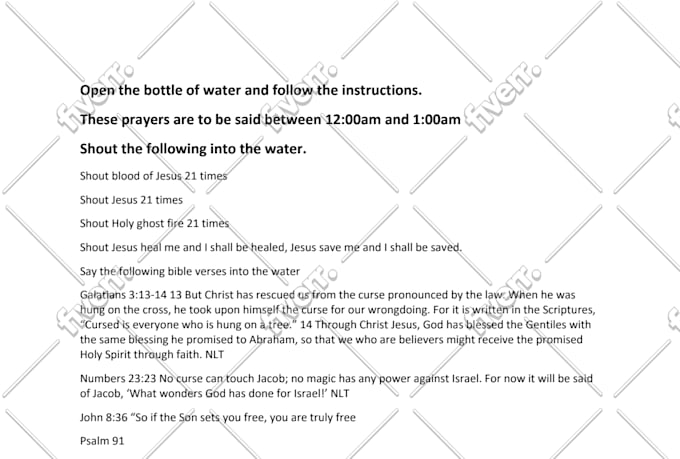 remove spell, curse, hex and black magic in jesus name