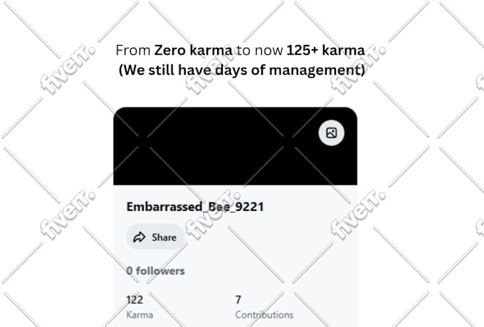 be your reddit manager