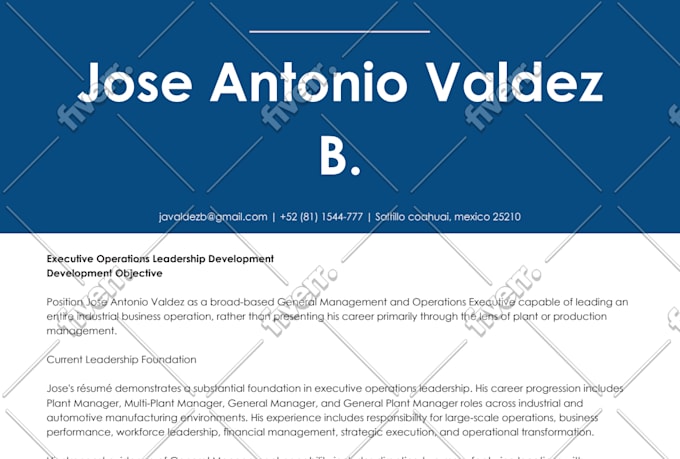 create an ats friendly resume and company profile