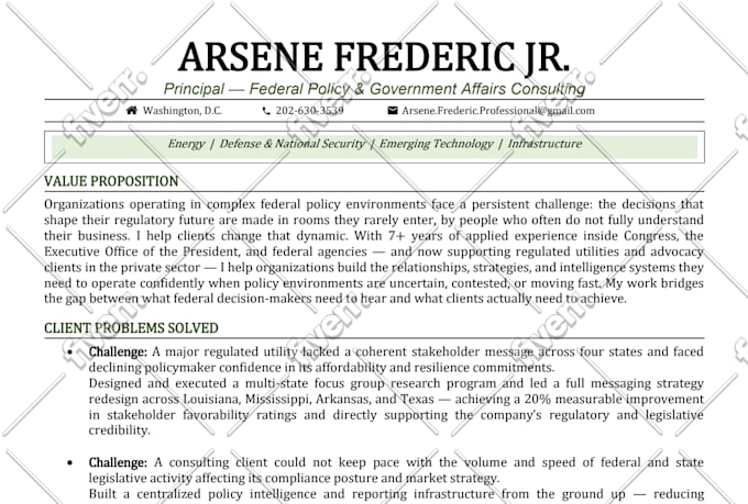write perfect resume writing, cv, cover letter and linkedin optimization service