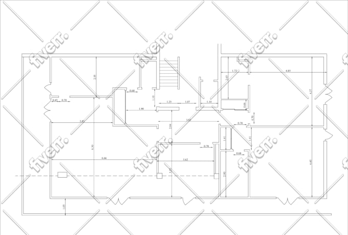 draw professional 2d floor plan