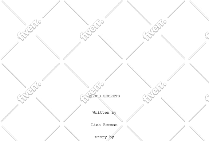 polish your scripts and screenplays, improve dialogues, grammar, formatting, etc