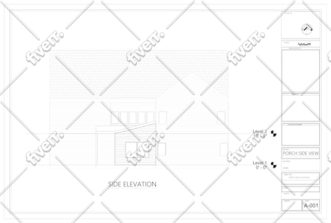 do full set of construction documents ,floor plans, sections, elevations