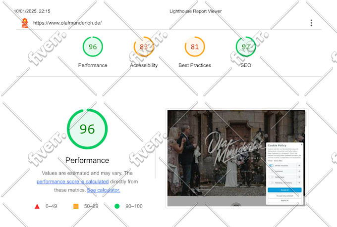 do SEO for jimdo websites