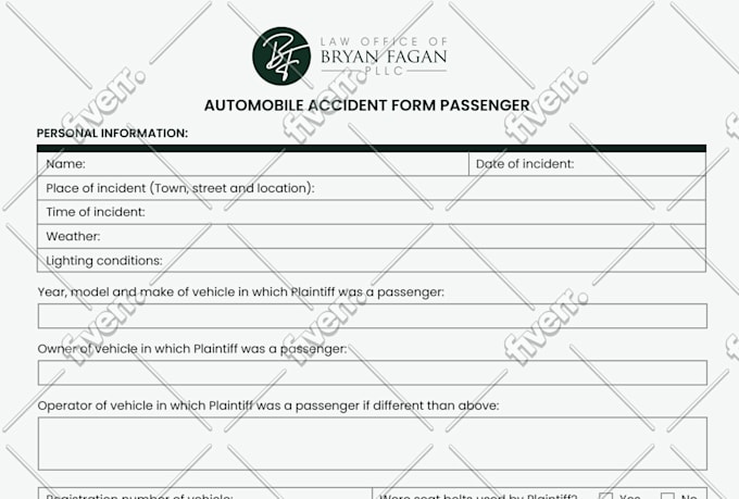 design all kind of PDF form