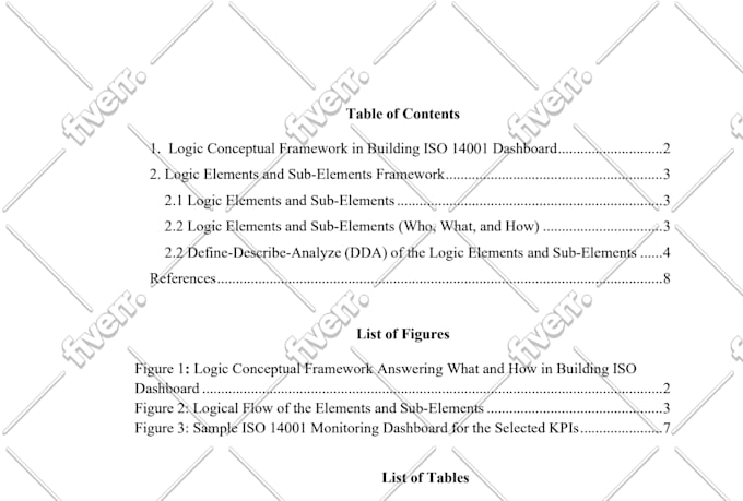 develop your conceptual framework