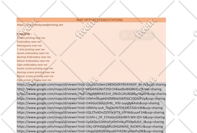 provide SEO for your website and google plus local page