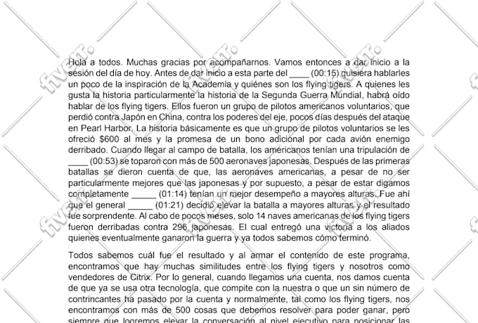 accurately transcribe your spanish audio or video