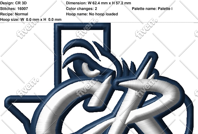 digitize your embroidery design in tajima pulse