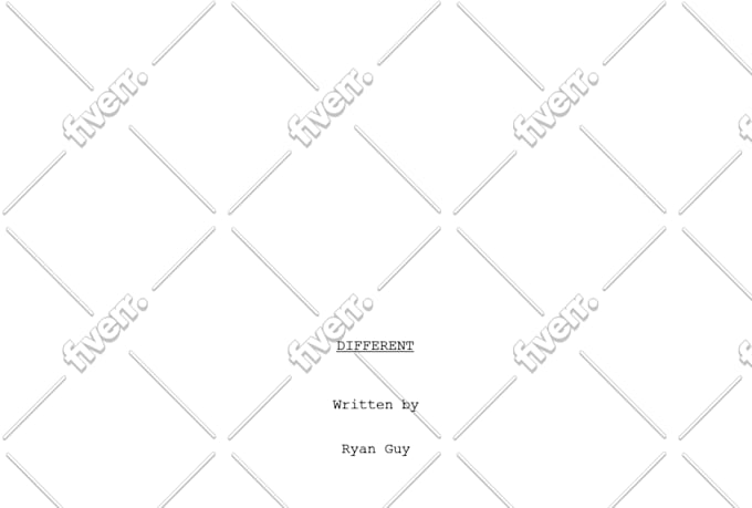 write professional video scripts and film screenplay