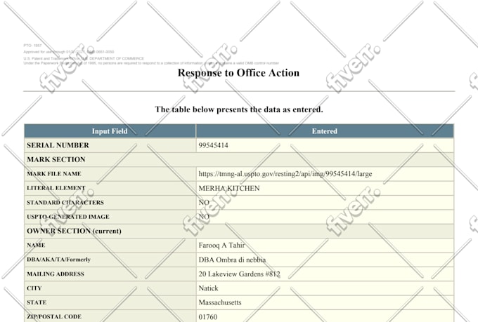 be your US licensed attorney for trademark application and patent filing