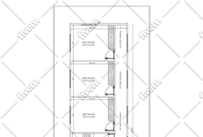 design auto cad floor plan
