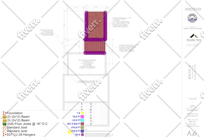 provide wood framing and lumber material takeoffs