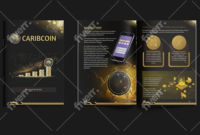 design white paper, brochure, reports in canva
