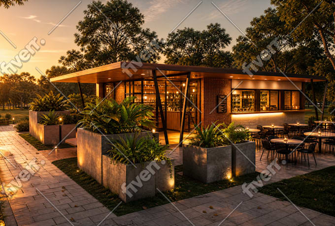 do architectural 3d modeling, realistic rendering, interior and exterior design