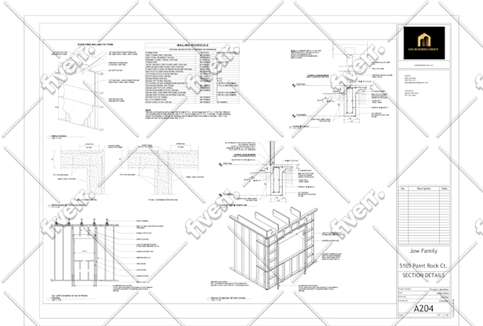 draft permit ready drawings in revit and autocad