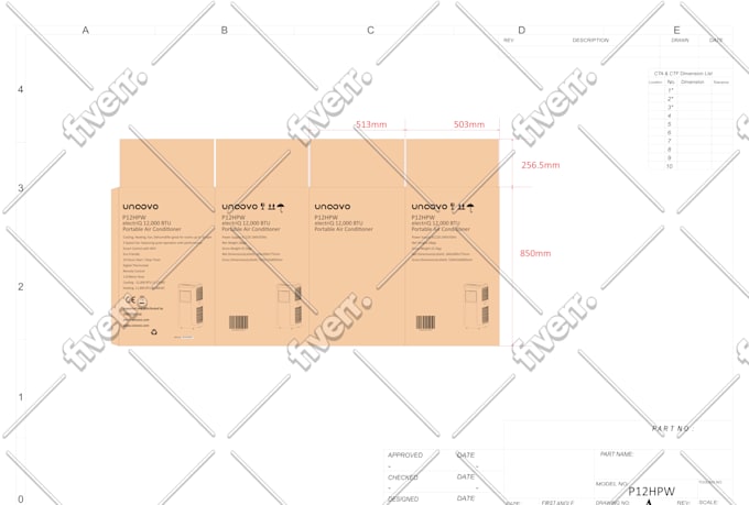 package box packaging box design