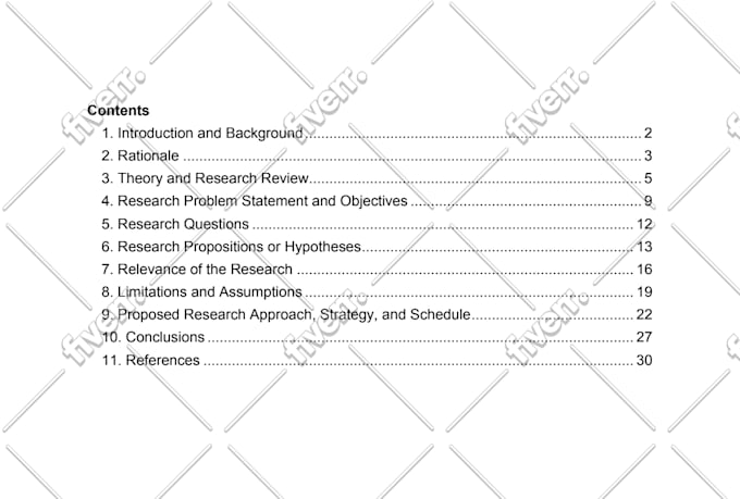 do research , technical report, social science proposal