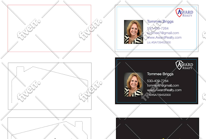 do uv, emboss, die and fold business card