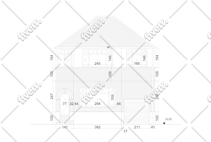 draw architectural plans sections and elevations