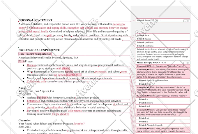 proofread and edit your writings