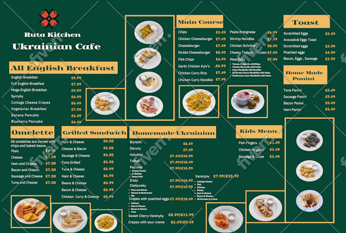 design luxurious restaurant poster and flyer