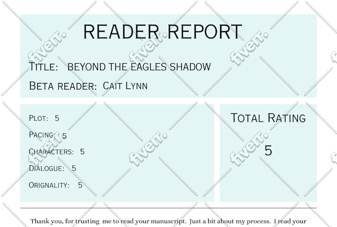 beta read your mystery novel