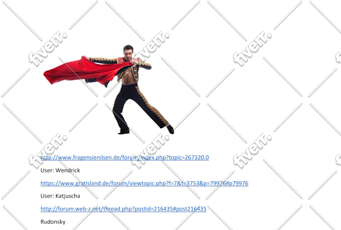 win SEO german backlinks from forum comments, german linkbuilding