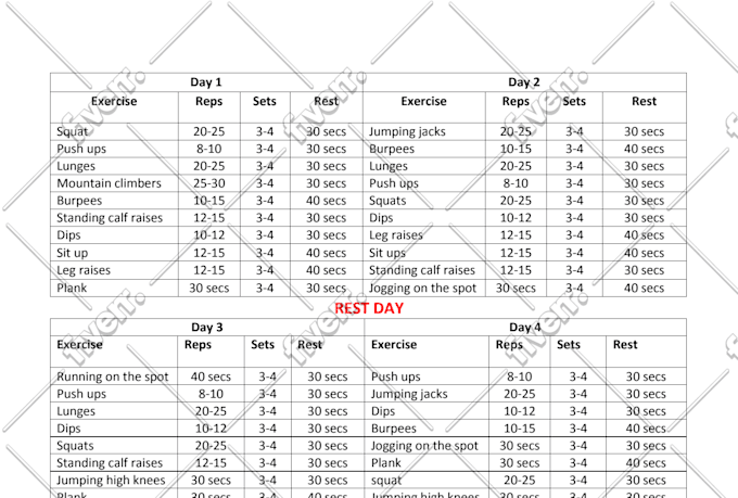 create a personalized gym or home based workout plan for you