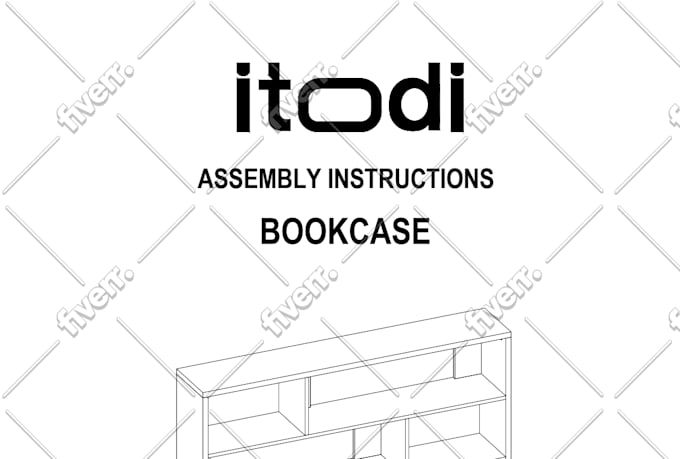 create assembly instructions for furniture manufacturing