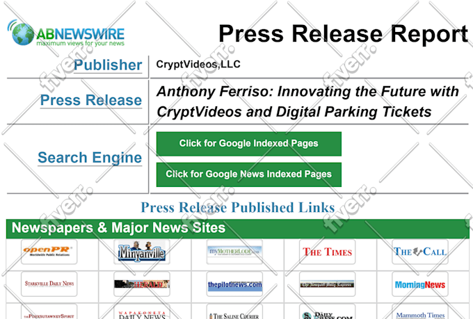 distribute your press release