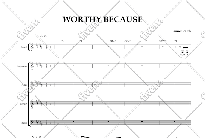 create professional music transcription or arrangement