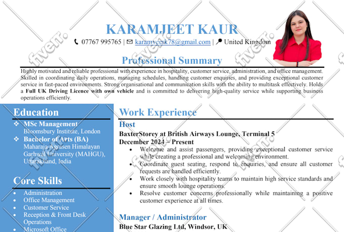 make create update usa uk professional cv maker resume writing military design