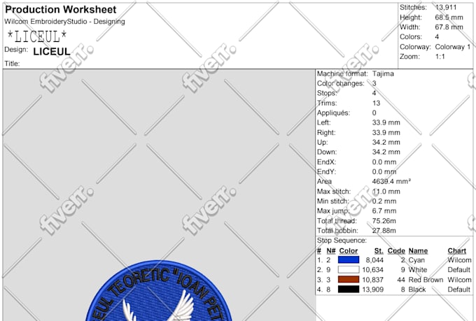 do embroidery digitizing, digitize image into dst, pes, jef, emb, pxf, ofm asap