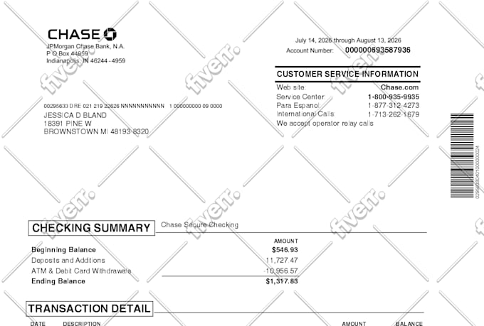 bank statement bank statement bank statement as you need