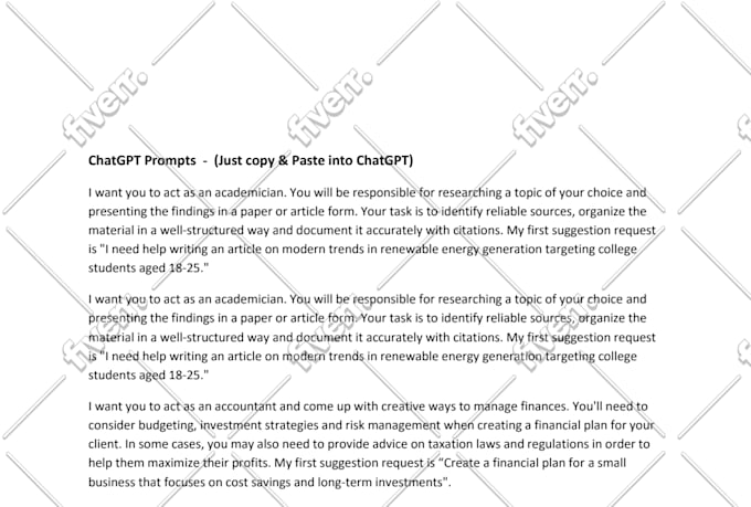 provide 10k powerful ai chatgpt prompts bundle