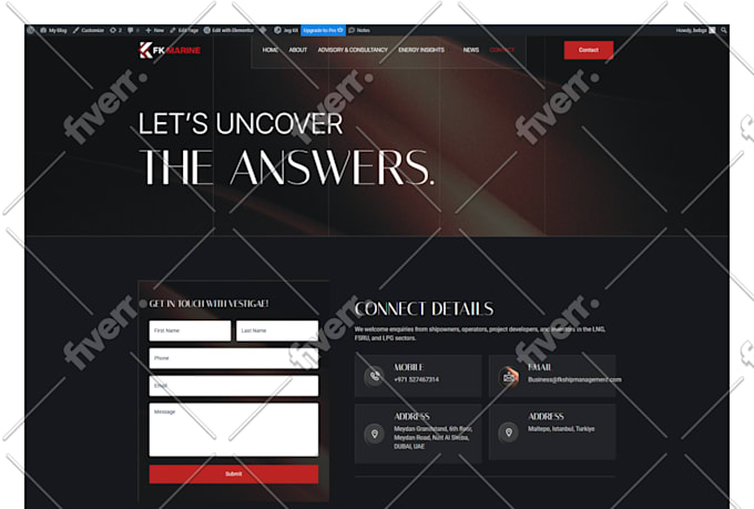 develop  professional parallax wordpress website design for your business